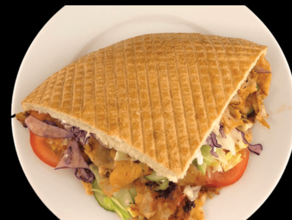 Obrázok jedla Kebab v arabskom chlebe