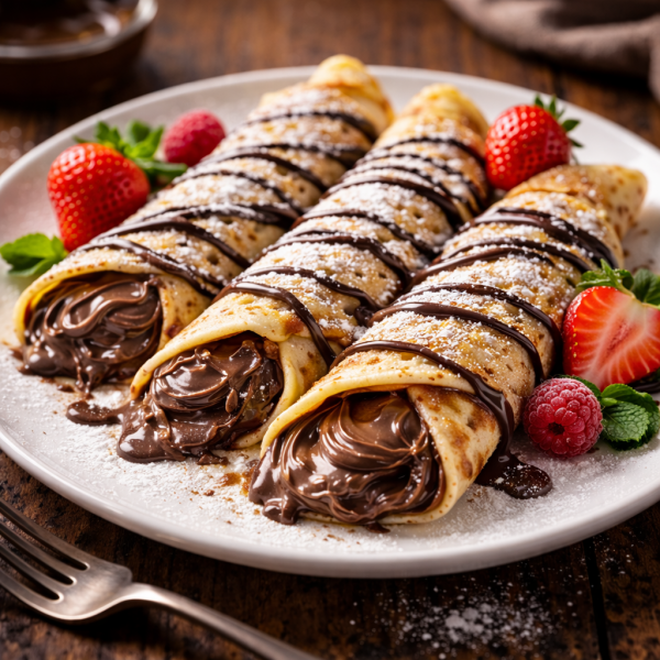 Obrázok jedla Palacinky s Nutelou