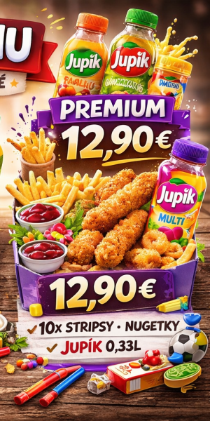 Obrázok jedla Detské menu PREMIUM
