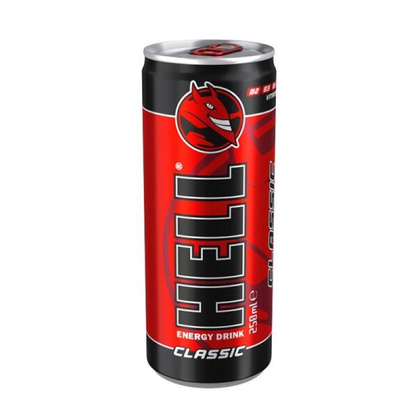 Obrázok jedla Hell energetický nápoj 0,25l