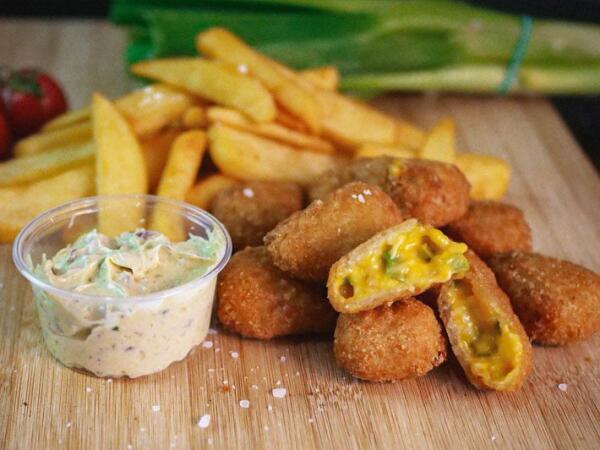 Obrázok jedla Cheddarové jalapeňo nugetky 10ks