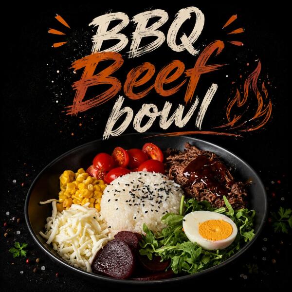 Obrázok jedla BBQ Beef Bowl