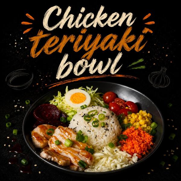 Obrázok jedla Chicken Teriyaki Bowl
