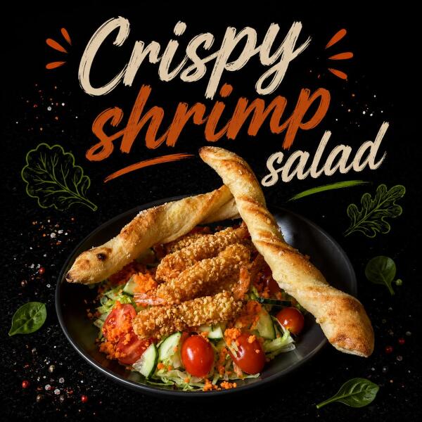 Obrázok jedla Crispy Shrimp Salad