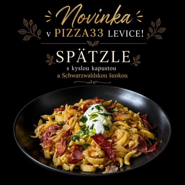 Obrázok jedla Spätzle s kyslou kapustou a Schwarzwaldskou šunkou