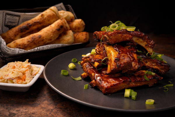 Obrázok jedla BBQ rebierka