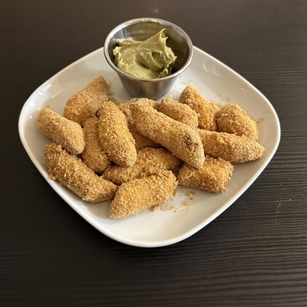 Obrázok jedla Domáce fritované šúľance s pistáciovým krémom