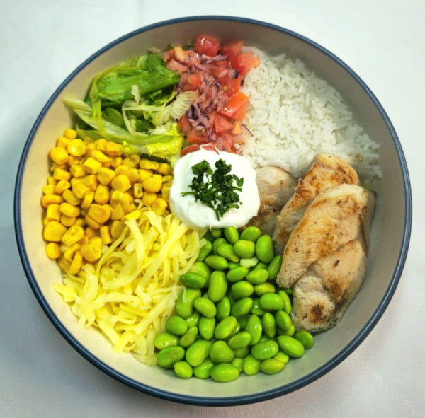 Obrázok jedla Chicken budha  bowl
