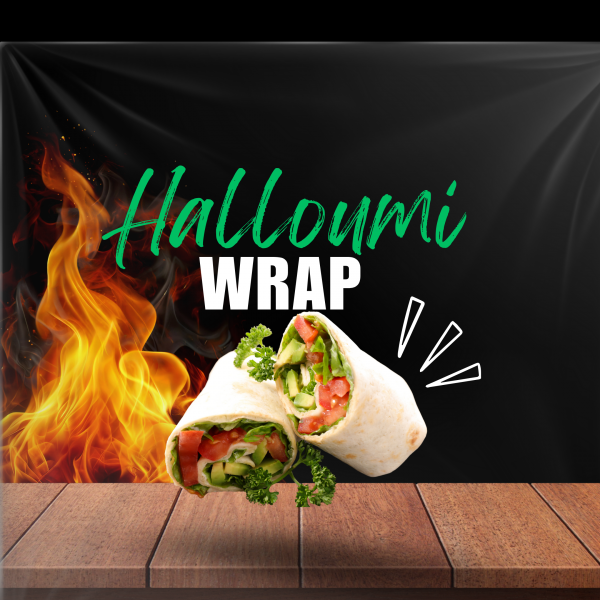 Obrázok jedla Halloumi Wrap