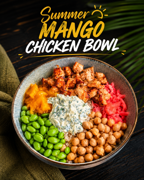 Obrázok jedla Summer mango chicken bowl