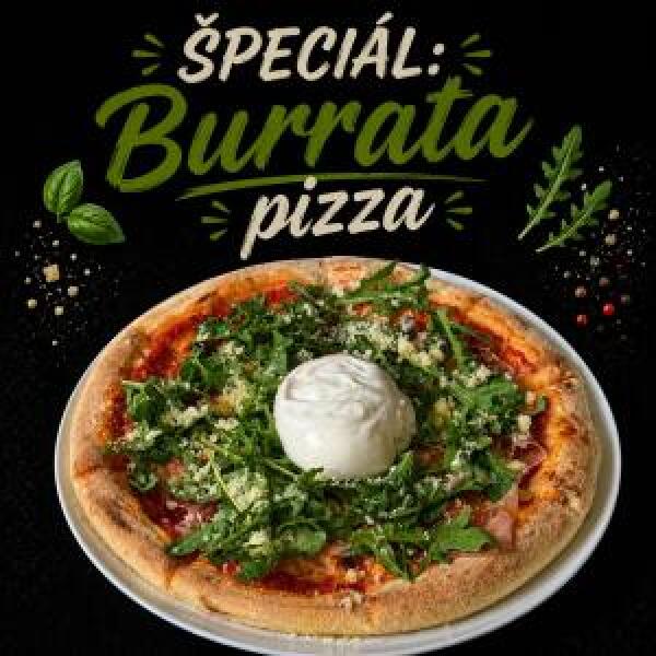 Obrázok jedla Pizza Burrata 32cm