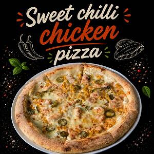 Obrázok jedla Sweet Chilli Chicken Pizza 32cm