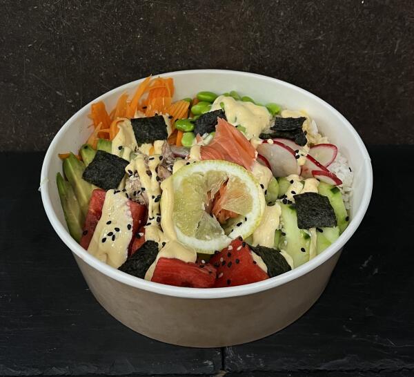 Obrázok jedla Tuna poke bowl