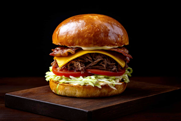 Obrázok jedla Pulled Beef Burger