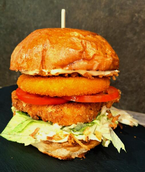 Obrázok jedla Double crispy cheese burger