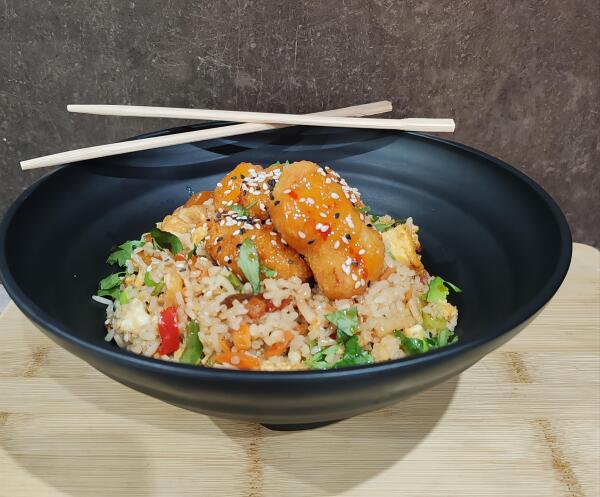 Obrázok jedla Sweet chilli chicken ponzu bowl