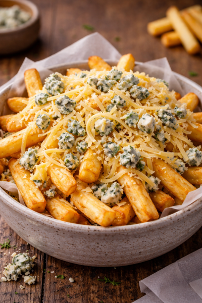 Obrázok jedla Blue cheese fries box