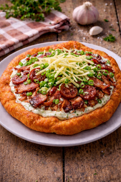 Obrázok jedla Langoš gazdovský